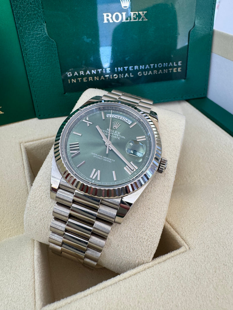 Rolex Day-Date 40 2023 Olive Dial 228239