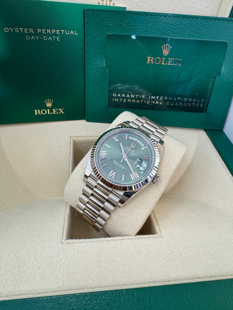 Rolex Day-Date 40 2023 Olive Dial 228239