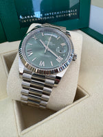 Load image into Gallery viewer, Rolex Day-Date 40 2023 Olive Dial 228239
