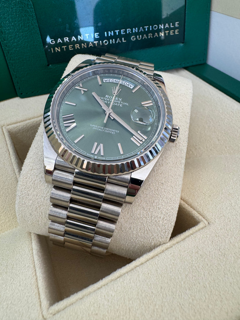 Rolex Day-Date 40 2023 Olive Dial 228239