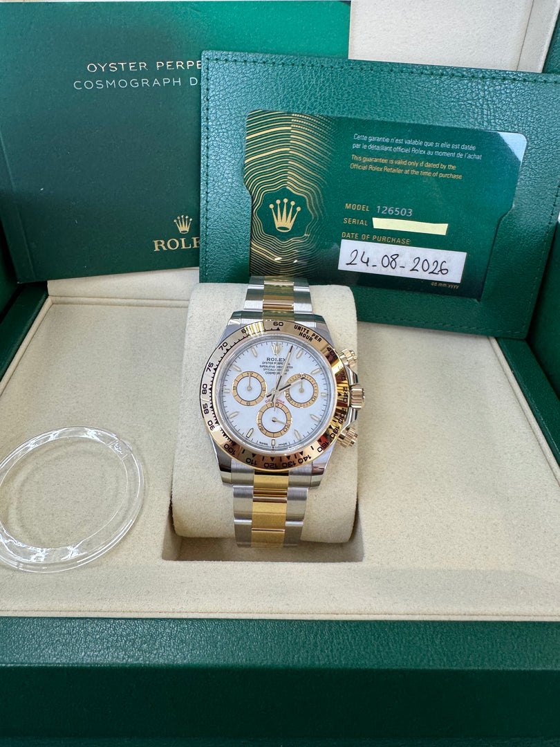 Rolex Daytona 126503 White Dial 2026