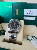Load image into Gallery viewer, Rolex Datejust 36mm 116234 2020 Black Roman Dial Oyster