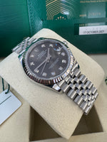 Load image into Gallery viewer, Rolex Datejust 31mm 278274 2021 Rhodium Diamond Dial Jubilee