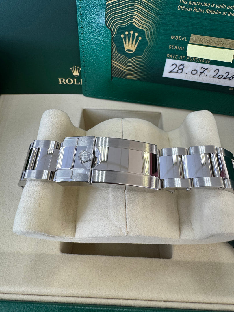 Rolex Daytona 126500LN 2026 "Panda" New Release Wood Card