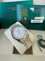 Load image into Gallery viewer, Rolex Datejust 36mm 126233 2026 White Roman Dial