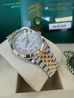 Load image into Gallery viewer, Rolex Datejust 36mm 126233 2026 White Roman Dial