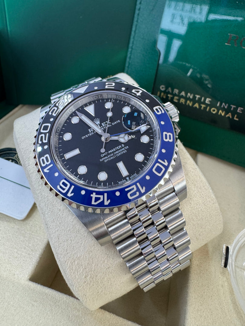 Rolex GMT-Master II "BatGirl" 2025 126710BLNR Jubilee