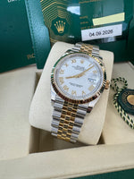 Load image into Gallery viewer, Rolex Datejust 36mm 126233 2026 White Roman Dial