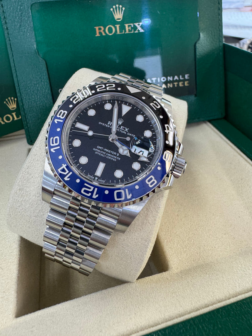 Rolex GMT-Master II "BatGirl" 2025 126710BLNR Jubilee