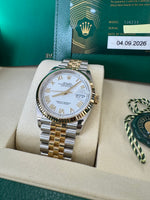Load image into Gallery viewer, Rolex Datejust 36mm 126233 2026 White Roman Dial