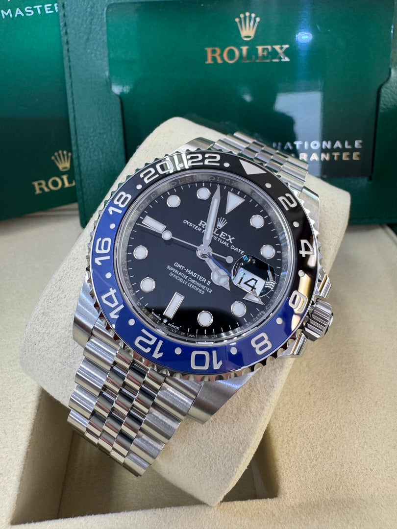 Rolex GMT-Master II "BatGirl" 2025 126710BLNR Jubilee