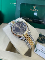 Load image into Gallery viewer, Rolex Datejust 31mm 278273 2024 Dark Grey VI Diamond Dial Jubilee
