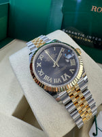 Load image into Gallery viewer, Rolex Datejust 31mm 278273 2024 Dark Grey VI Diamond Dial Jubilee
