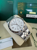 Load image into Gallery viewer, Rolex Land-Dweller 40mm 127334 2026 Silver Honeycomb Dial