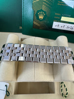 Load image into Gallery viewer, Rolex Land-Dweller 40mm 127334 2026 Silver Honeycomb Dial