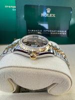 Load image into Gallery viewer, Rolex Datejust 31mm 278273 2024 Dark Grey VI Diamond Dial Jubilee
