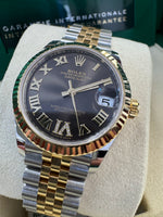 Load image into Gallery viewer, Rolex Datejust 31mm 278273 2024 Dark Grey VI Diamond Dial Jubilee
