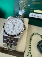 Load image into Gallery viewer, Rolex Land-Dweller 40mm 127334 2026 Silver Honeycomb Dial