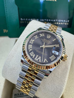 Load image into Gallery viewer, Rolex Datejust 31mm 278273 2024 Dark Grey VI Diamond Dial Jubilee
