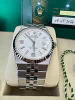 Load image into Gallery viewer, Rolex Land-Dweller 40mm 127334 2026 Silver Honeycomb Dial