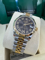 Load image into Gallery viewer, Rolex Datejust 31mm 278273 2024 Dark Grey VI Diamond Dial Jubilee
