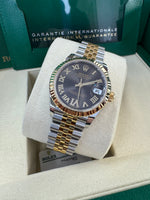 Load image into Gallery viewer, Rolex Datejust 31mm 278273 2024 Dark Grey VI Diamond Dial Jubilee
