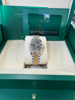 Load image into Gallery viewer, Rolex Datejust 31mm 278273 2024 Dark Grey VI Diamond Dial Jubilee
