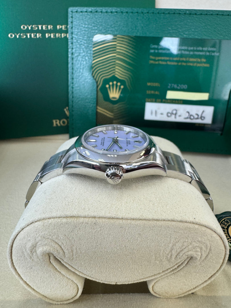 Rolex Oyster Perpetual 28mm 2026 Lavender Dial 276200