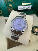 Load image into Gallery viewer, Rolex Oyster Perpetual 28mm 2026 Lavender Dial 276200