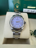 Load image into Gallery viewer, Rolex Oyster Perpetual 28mm 2026 Lavender Dial 276200