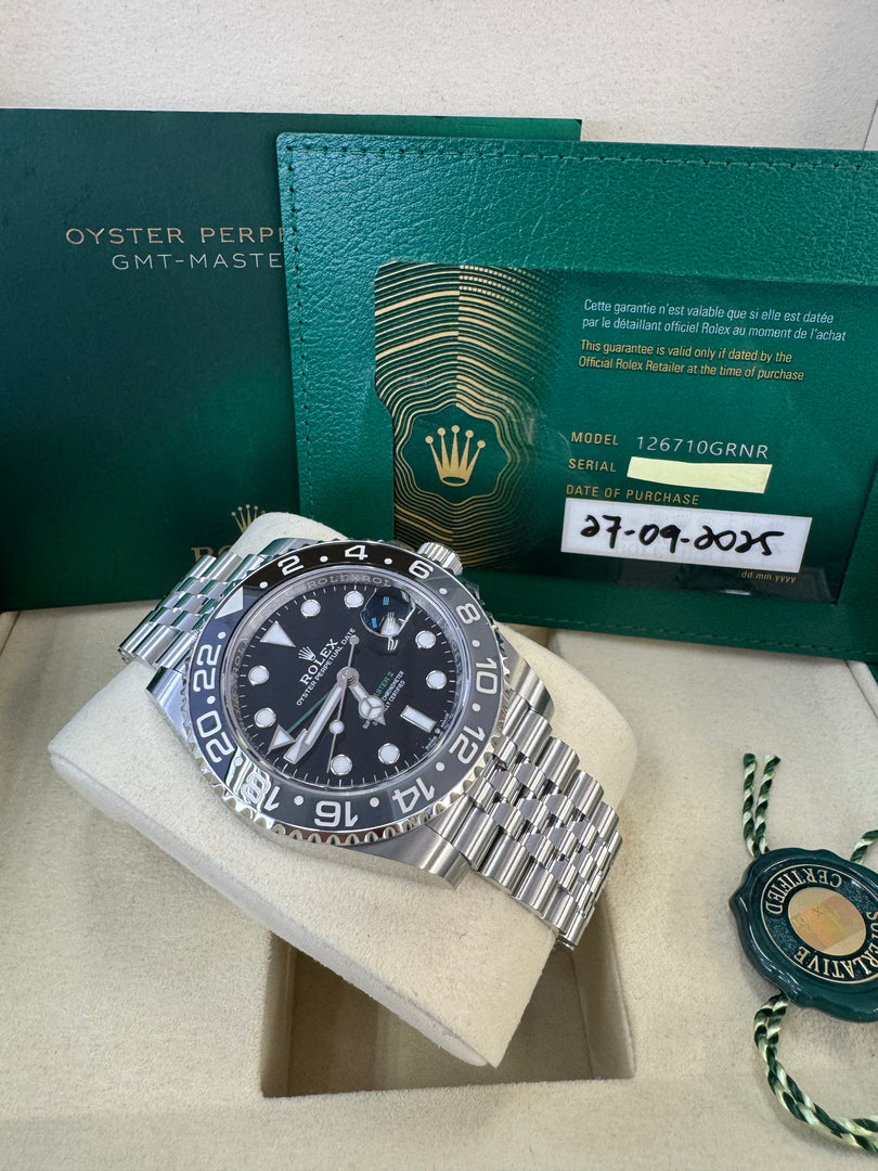 Rolex GMT-Master II "Bruce Wayne" 2025 126710GRNR Jubilee