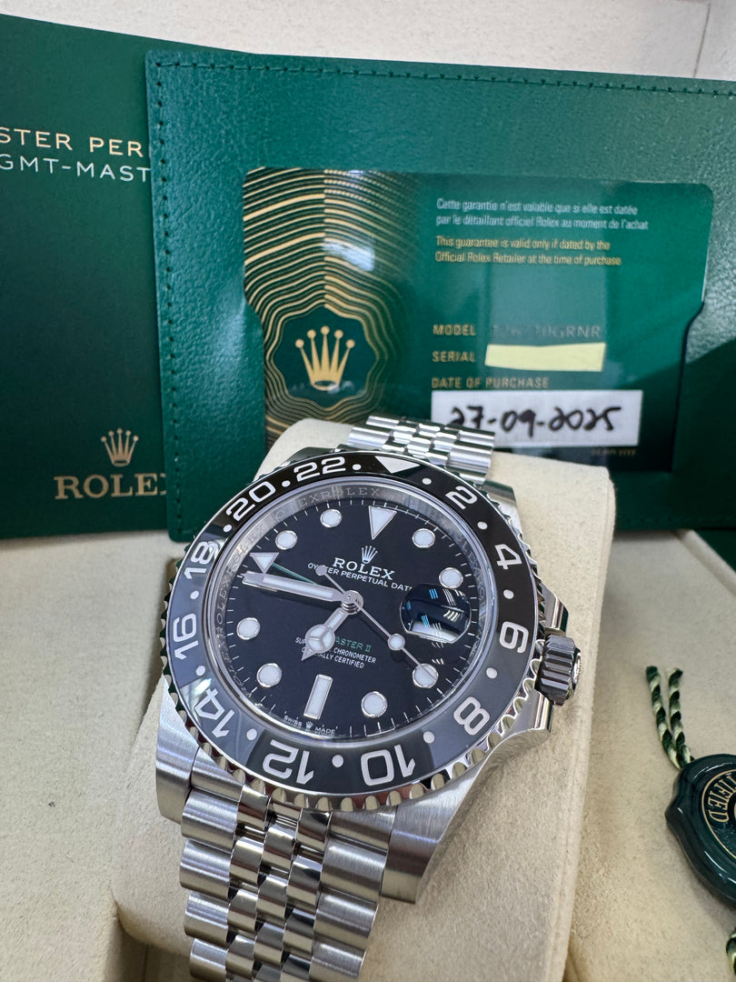 Rolex GMT-Master II "Bruce Wayne" 2025 126710GRNR Jubilee