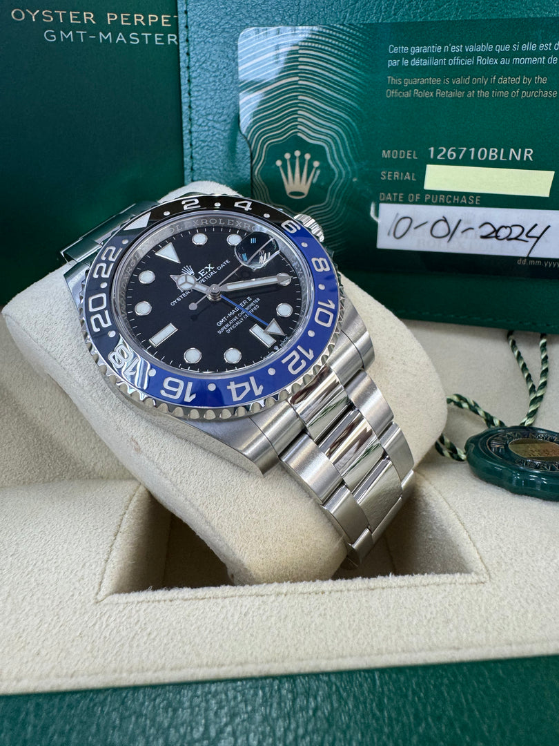 Rolex GMT-Master II "Batman" 2024 126710BLNR Oyster
