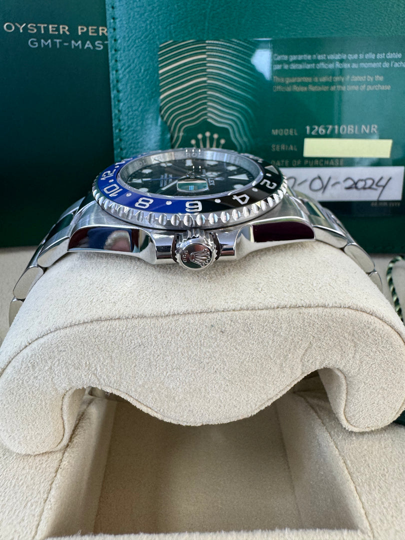 Rolex GMT-Master II "Batman" 2024 126710BLNR Oyster