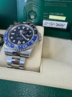 Load image into Gallery viewer, Rolex GMT-Master II "Batman" 2024 126710BLNR Oyster