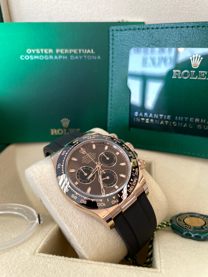 Rolex Daytona 116515LN OysterFlex 2023 Chocolate Dial