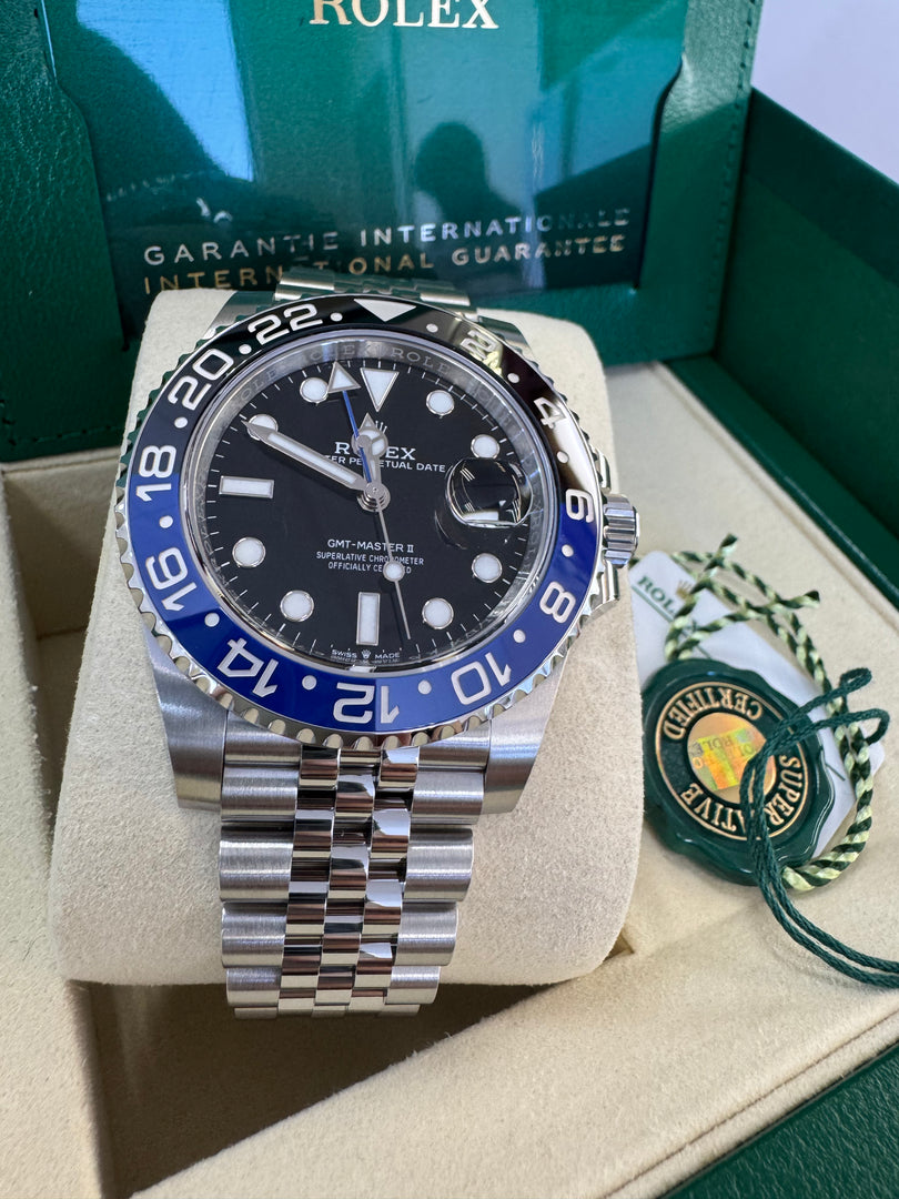 Rolex GMT-Master II "BatGirl" 2025 126710BLNR Jubilee