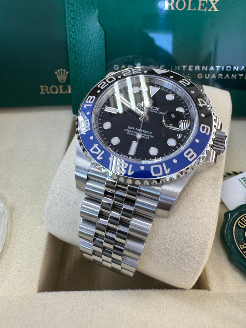 Rolex GMT-Master II "BatGirl" 2025 126710BLNR Jubilee