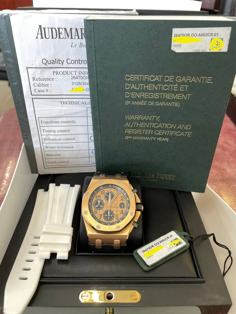 Audemars Piguet Royal Oak Offshore 42 2014 26470OR.OO.A002CR.01