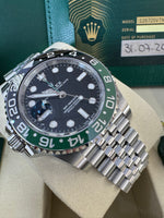 Load image into Gallery viewer, Rolex GMT-Master II "Sprite" 2026 126720VTNR Jubilee New Wood Card