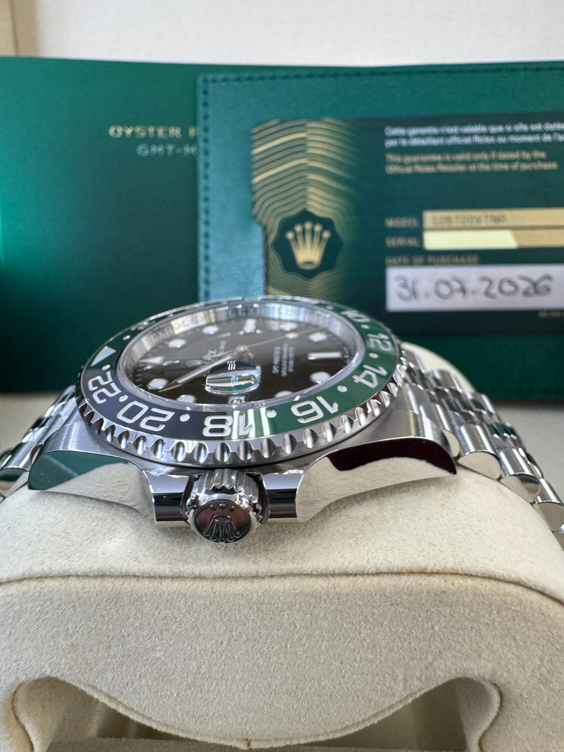 Rolex GMT-Master II "Sprite" 2026 126720VTNR Jubilee New Wood Card