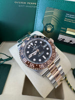 Load image into Gallery viewer, Rolex GMT-Master II "Rootbeer" 2026 126711CHNR Wood Card
