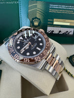 Load image into Gallery viewer, Rolex GMT-Master II "Rootbeer" 2026 126711CHNR Wood Card