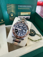 Load image into Gallery viewer, Rolex GMT-Master II "Rootbeer" 2026 126711CHNR Wood Card