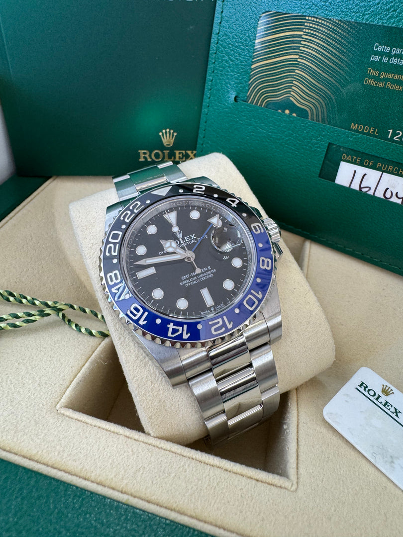 Rolex GMT-Master II "Batman" 2023 126710BLNR Oyster
