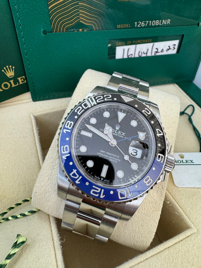 Rolex GMT-Master II "Batman" 2023 126710BLNR Oyster