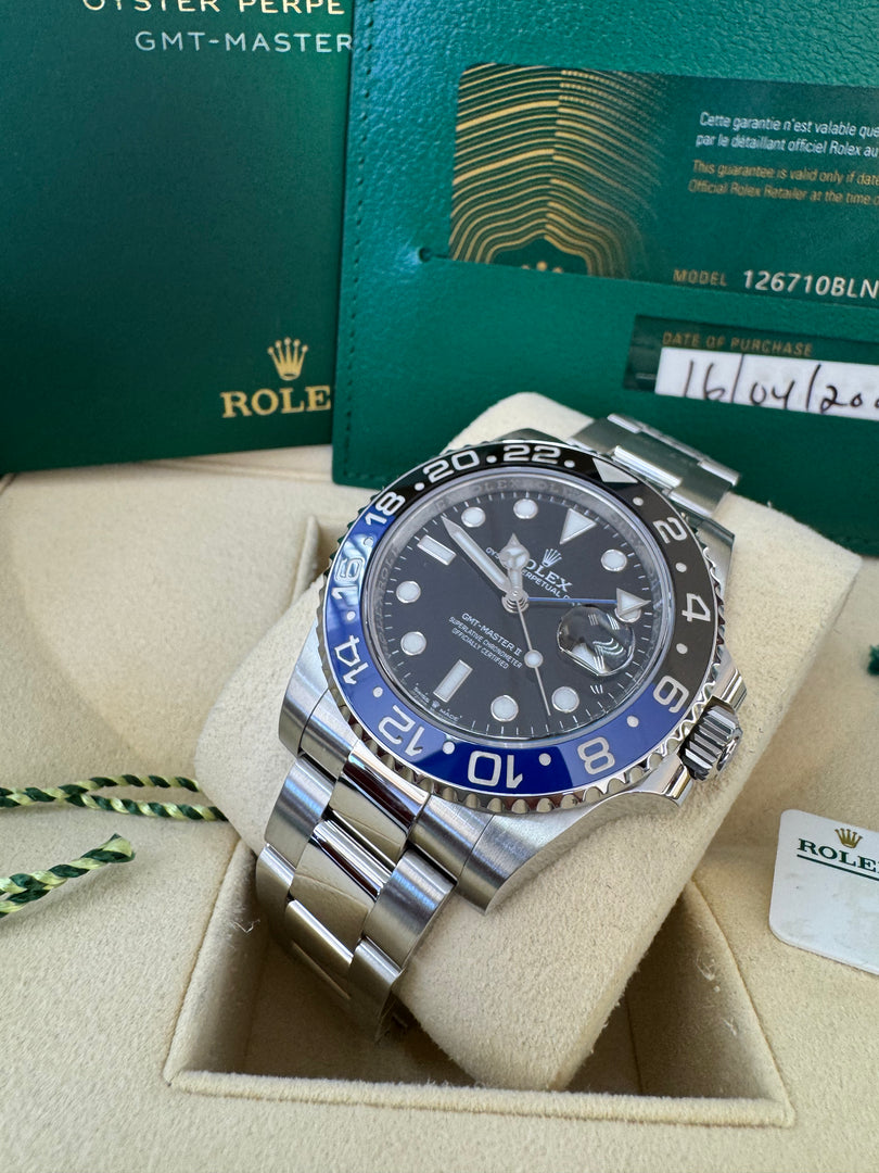 Rolex GMT-Master II "Batman" 2023 126710BLNR Oyster