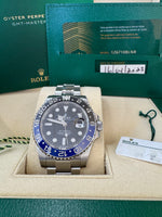 Load image into Gallery viewer, Rolex GMT-Master II "Batman" 2023 126710BLNR Oyster