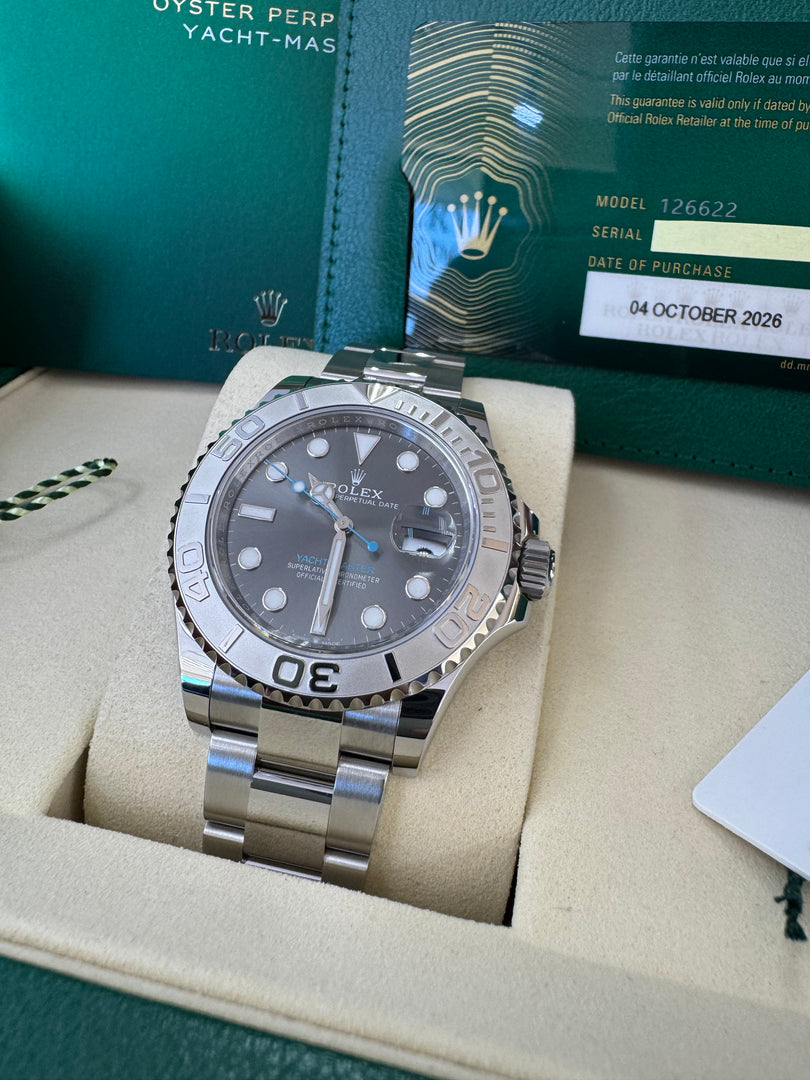 Rolex Yacht-Master 40mm 126622 2026 Rhodium Dial