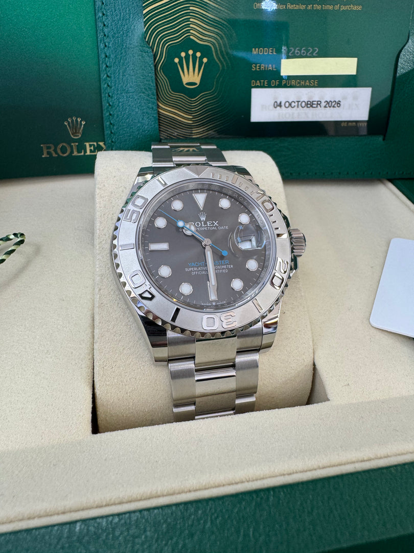 Rolex Yacht-Master 40mm 126622 2026 Rhodium Dial